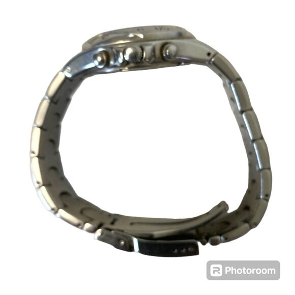 Vintage Men's BULOVA "Marine Star" Blue Face Chronograph Watch  New Battery - Picture 3 of 9